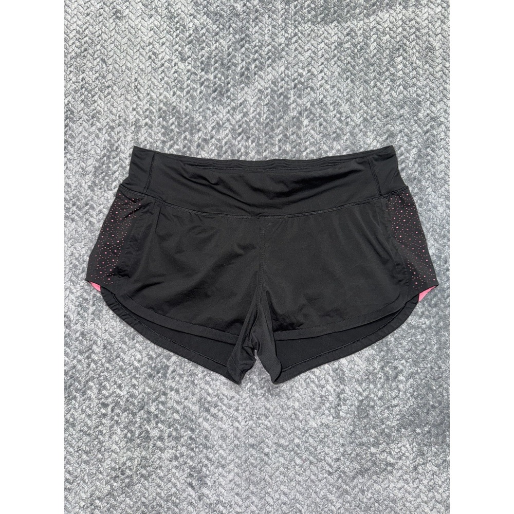 LULULEMON Women's Speed Up Shorts Way stretch Black Size 12